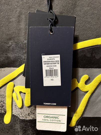 Футболка мужская tommy jeans XS