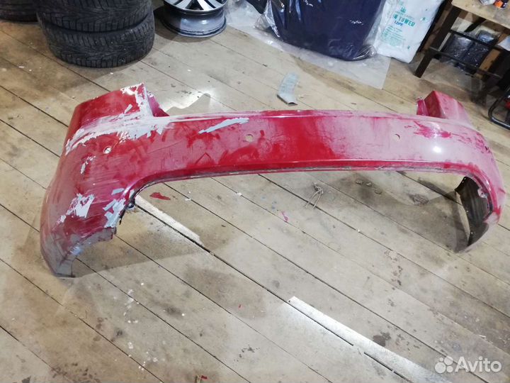 Бампер задний с наполнителем киа церато2