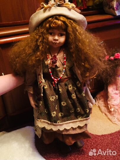 Кукла фарфоровая дизайнерская