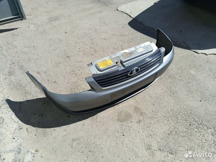 Бампер передний приора