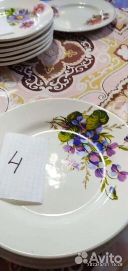 Тарелки глубокие и неглубокие СССР