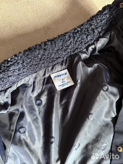 Пальто женское демисезонное детское для девочки