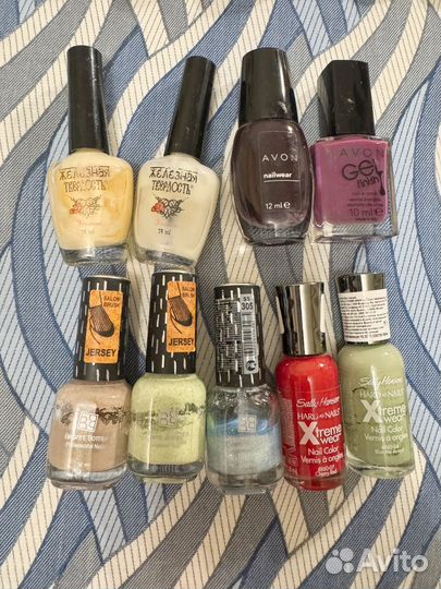 Лак для ногтей пакетом бу