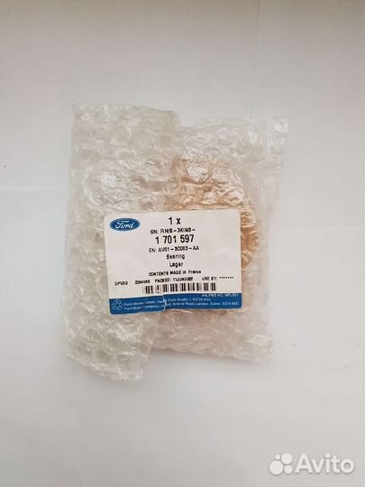 Подшипник подвесной ford focus/kuga/mondeo 1701597