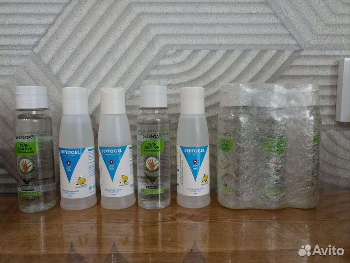 Антибактериальный гель, антисептик для рук, лот
