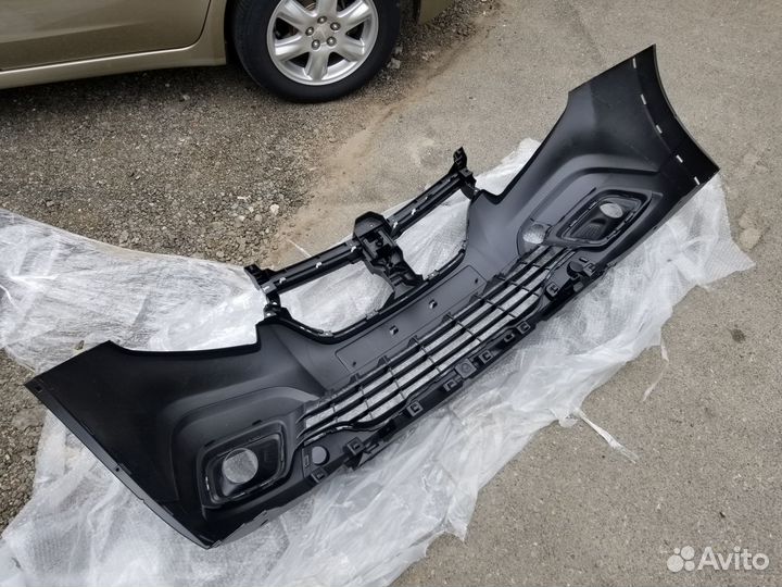Бампер передний Рено Логан Степвей 2 под покрас