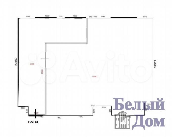Сдам офисное помещение, 49 м²