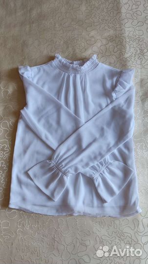 Блузка для девочки на рост 128