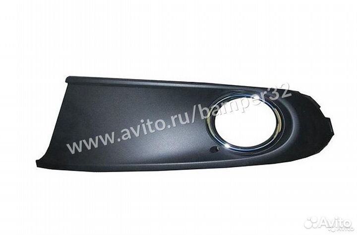 Рамка переднего бампера поло левая