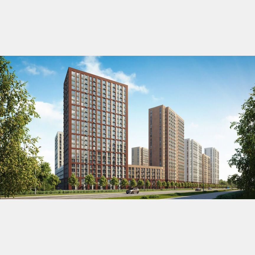 1-к. квартира, 33,6 м², 11/24 эт.