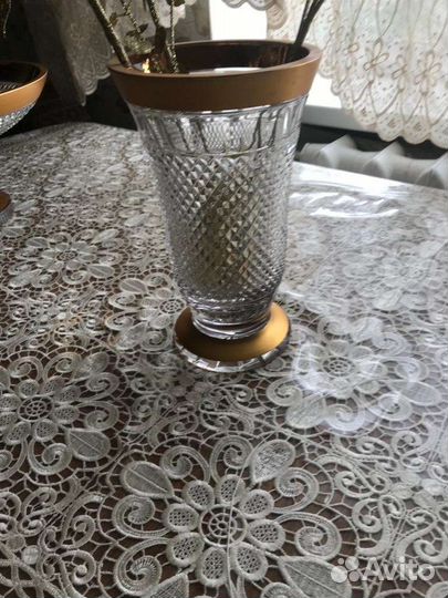 Ваза для фруктов богемия