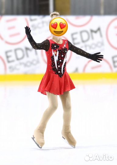 Платье для фигурного катания 116-122