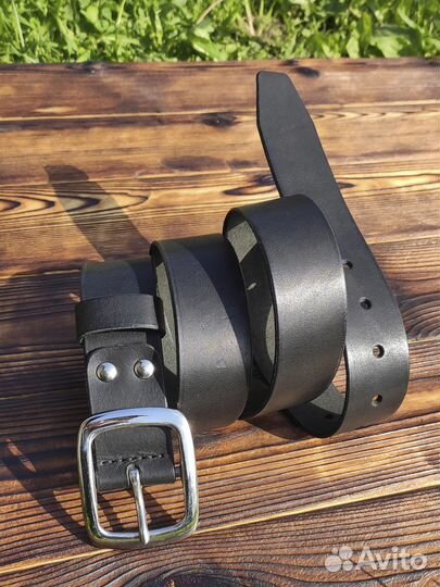 Ремень из кожи. Ручная работа