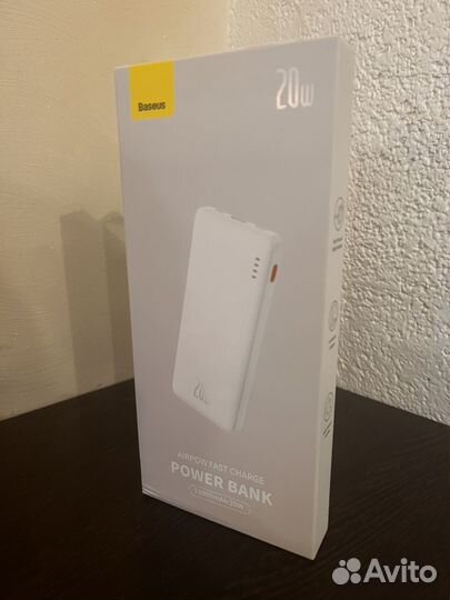Внешний аккумулятор Power Bank 20W 10000mAh