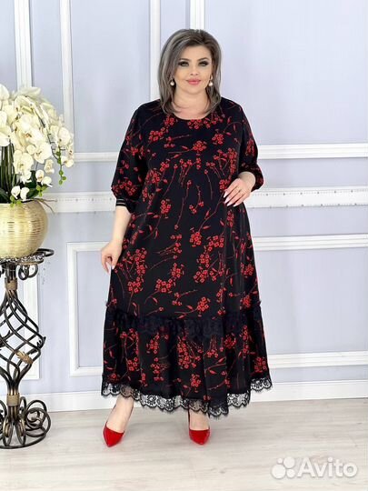 Платье женское вечернее больших размеров