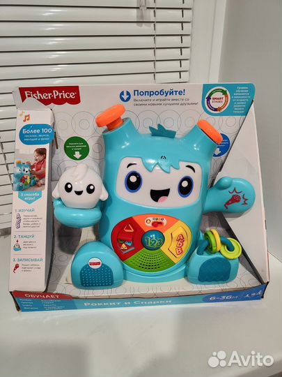 Игрушка от Fisher Price Роккит и Спарки
