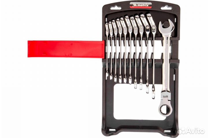 Набор ключей шарнирных трещоточных