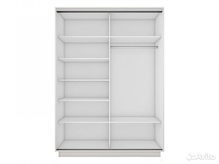Шкаф купе белый Экспресс