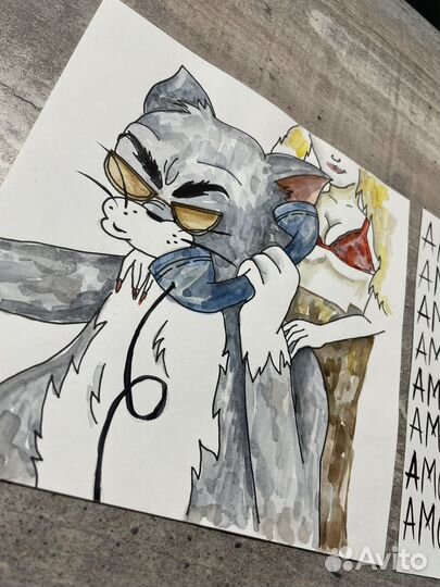 Картины диптих (комплект из двух)