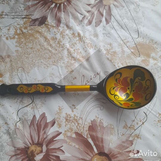 Деревянная ложка хохлома