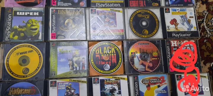 Диски на PSone, ps1