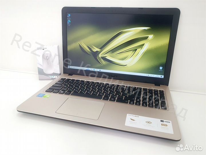Ноутбук Asus, Intel 4 ядра, SSD, GeForce, Гарантия