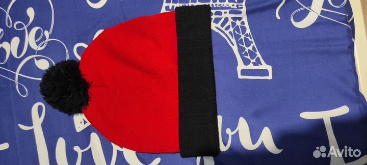 Новогодняя зимняя детская шапка с фонариками