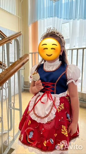 Костюм красной шапочки 122