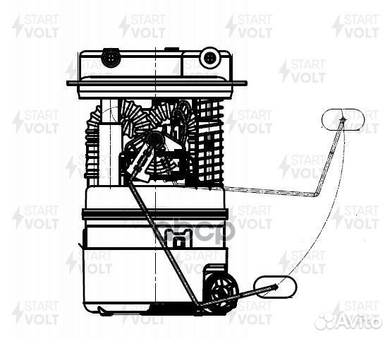 SFM 0919 насос топливный Renault Arkana 1.3Tce