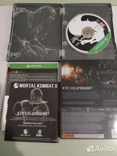 Игра Mortal combat X, для xbox one