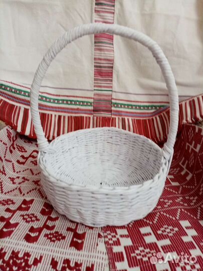 Корзины из бумажной лозы