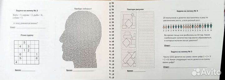 Рабочая тетрадь Интеллектика