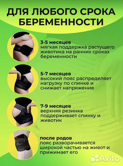 Бандаж для беременных и после родов