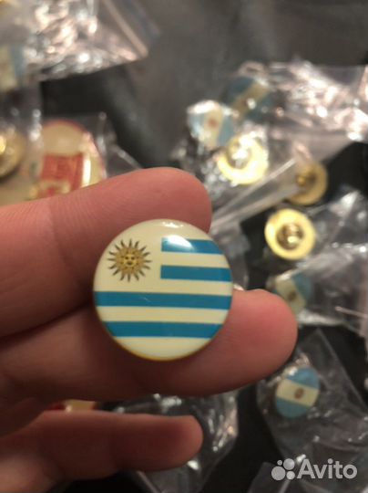 Значки чм 2018 оригинал, новые