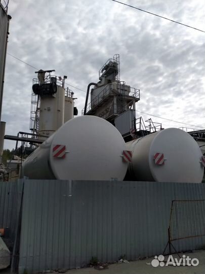 Асфальтобетонный завод на трассе М7 Москва-Казань