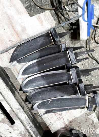 Нож якутский Кованный 110х18ш