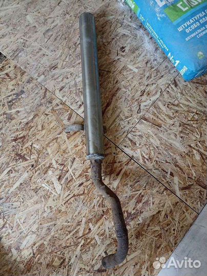 Глушитель прямоточный ваз 2107