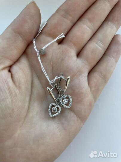 Серебряные серьги