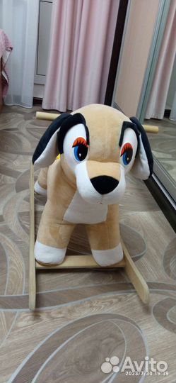 Качалка собака