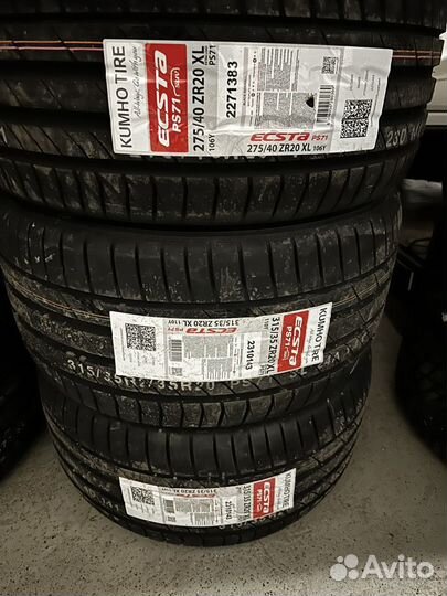 Kumho Ecsta PS71 275/40 R20 и 315/35 R20 110Y