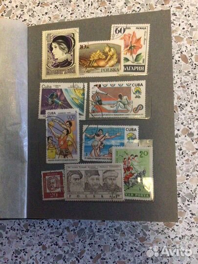 Марки Болгария Чехословакия Куба Польша Румыния