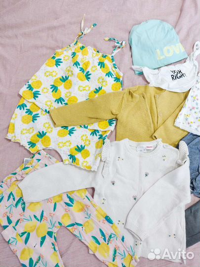 Вещи пакетом (H&M, Zara) на девочку 2 года