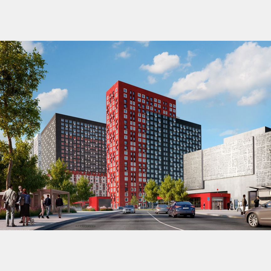 1-к. квартира, 37,8 м², 11/23 эт.