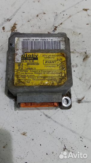 Блок эйрбэг Peugeot 206