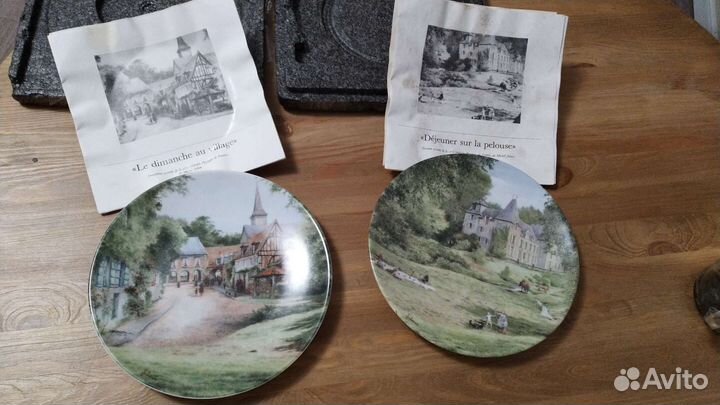 Коллекционные тарелки Limoges из каталога Bradex