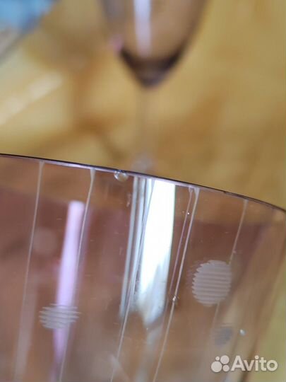 Фужеры марганцевое стекло СССР в добор