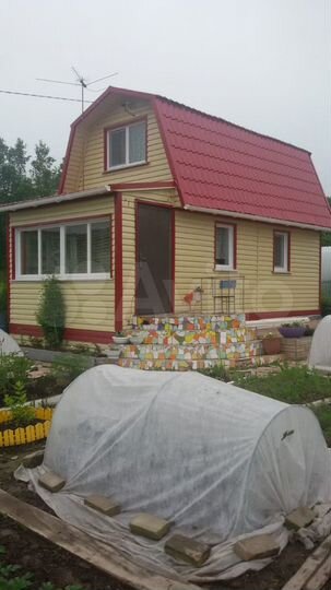 Дача 24 м² на участке 6 сот.