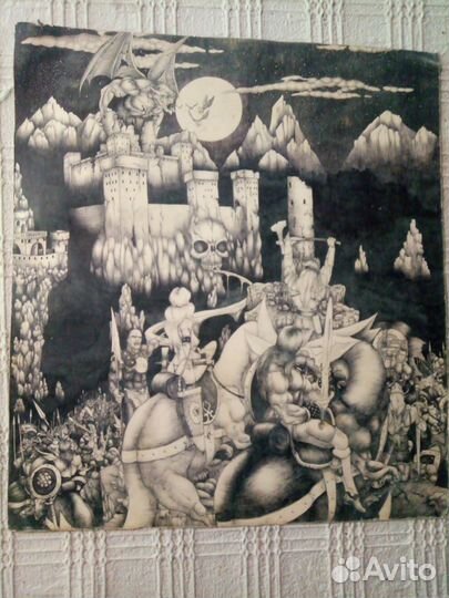 Картина графика фэнтези