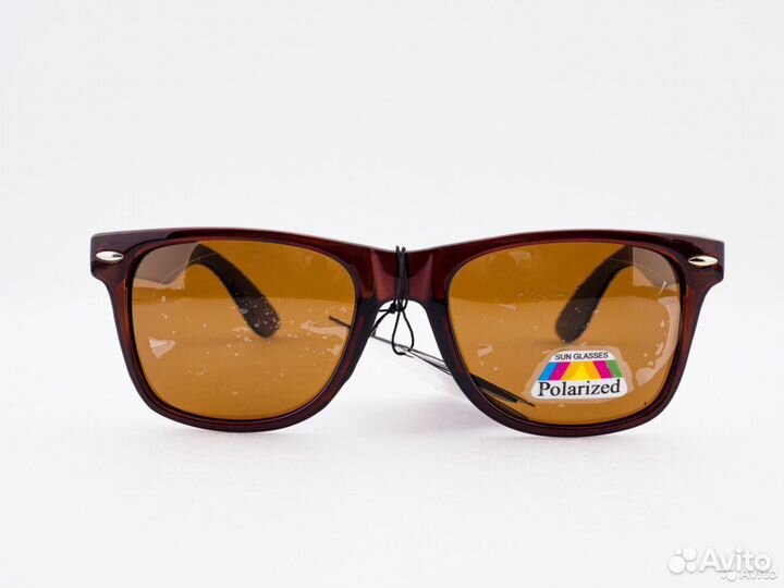Очки поляризационные коричневые