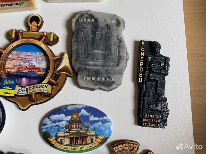 Магниты на холодильник города россии